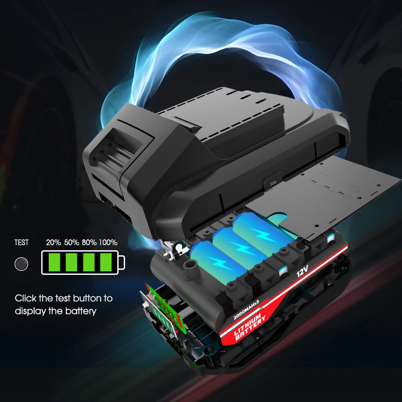 gonfleur pneu voiture rechargeable